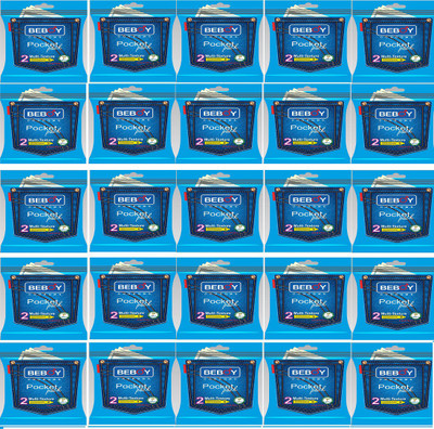 

Beboy Extra time Super Biggest Dotted Pocket pack Condom(Set of 25, 50S)