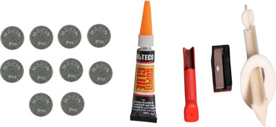 

JBB COMBO MEILIN 10 PCS 9MM TIP & GLUE GEL & TIP MODIFIER JBBC90 Pool Cue Stick(Microfibre)