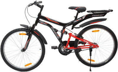 

HERCULES Frozo ZX 26 T Mountain Cycle(Single Speed, Red, Black), Black;smart red