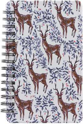 

Happipress Regular Journal(Dear Deer Metal Journal, Multicolor)