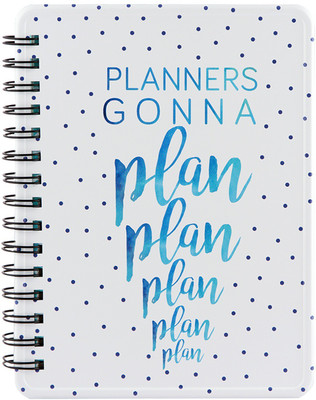 

Happipress Regular Desk Planner(Plan It! Metal Planner, Multicolor)