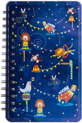 

Happipress Regular Notebook(Circus Of Life Metal Notebook, Multicolor)