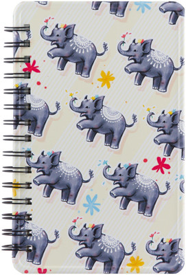 

Happipress Regular Journal(Happi Elephant Metal Journal, Multicolor)