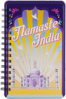 

Happipress Regular Notebook(Namaste India Metal Notebook, Multicolor)