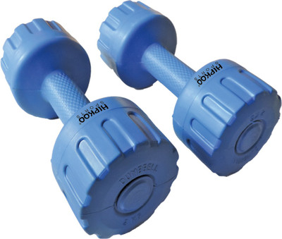 

Hipkoo 3 kg * 2pcs PVC dumbells aerobics and fitness Fixed Weight Dumbbell(6 kg)