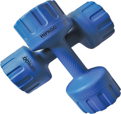 

Hipkoo 2 kg * 2pcs PVC Aerobics and fitness Fixed Weight Dumbbell(4 kg)