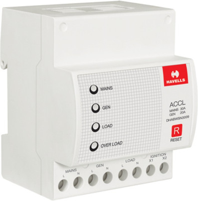 

Havells Premium SPN ACCL (Automatic Source Changeover with Current Limiter) without Gen Start/Stop SPN 3 MCB(2)