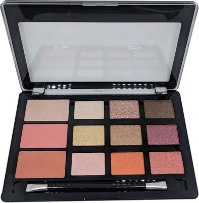 

Sivanna Ultra Metal Eyes & Contour Palette 12 g(01)