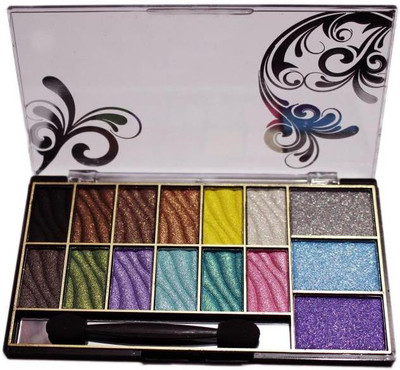 

Bigwig LANMEI Professional Make Up 12+3 Color Eye Shadow 80 g(Multicolor)