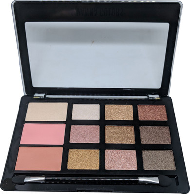 

Sivanna Ultra Metal Eyes & Contour Palette 12 g(02)