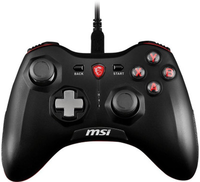 

MSI Force GC20 compatible PC/Android/Consoles USB Gamepad(Black, For PC, PS2, PS3, PS4)