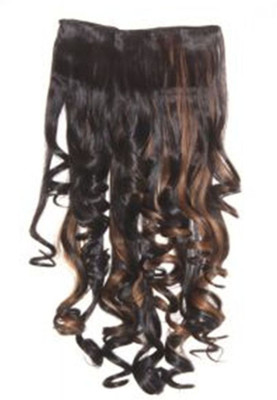 

Tahiro Black With Golden Highlight Extension Hair Extension