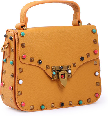 

Spanglers Hand-held Bag(Tan)