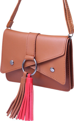 

Spanglers Sling Bag(Brown)