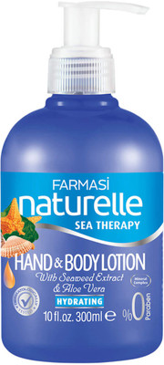 

Farmasi Naturelle Hydrating Sea Therapy Hand & Body Lotion - 300ml (10oz)(300 ml, Pump Dispenser)
