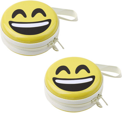 StealODeal Aluminium Zipper Headphone Case For Universal(Yellow)