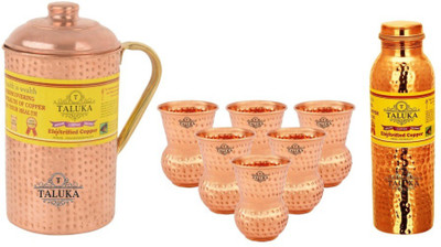 TALUKA T-CHBHJ-HJLBC-DG6P Jug Glass Set(Copper)