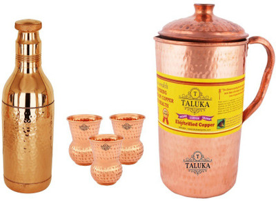 TALUKA T-CHJ-CHAB-DG3P Jug Glass Set(Copper)