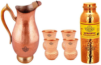 TALUKA T-CHMJ-HJLBC-DG4P Jug Glass Set(Copper)