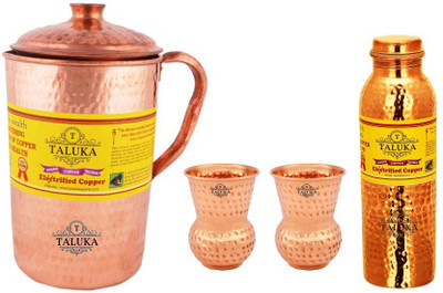 TALUKA T-CHJ-HJLBC-DG2P Jug Glass Set(Copper)