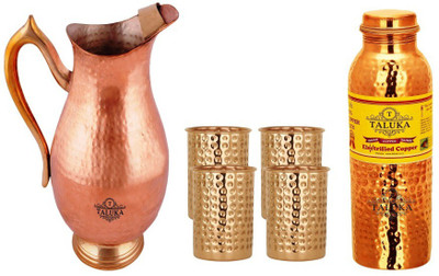 TALUKA T-CHMJ-HJLBC-HG4P Jug Glass Set(Copper)