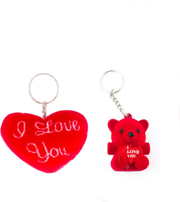 

shoptop Combo Heart & Teddy keychain Key Chain