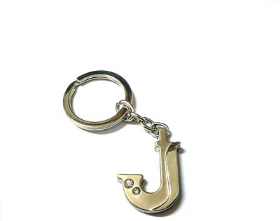 

GoNITEO Alphabet Letter J Key Chain