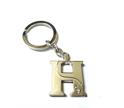 

GoNITEO Alphabet Letter H Key Chain