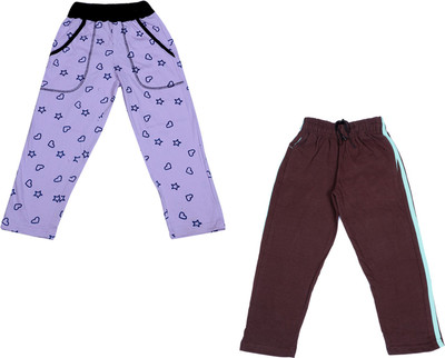 IndiWeaves Track Pant For Boys(Multicolor, Pack of 2)