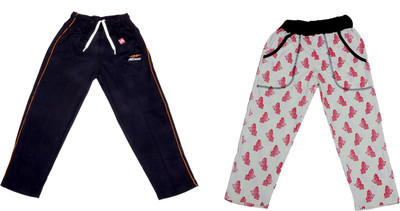 IndiWeaves Track Pant For Boys(Multicolor, Pack of 2)