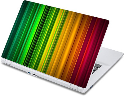 

ezyPRNT Vertical Colorful Lines Pattern (13 to 13.9 inch) Vinyl Laptop Decal 13