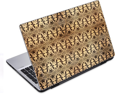 

ezyPRNT Girl's Face Pattern (14 to 14.9 inch) Vinyl Laptop Decal 14