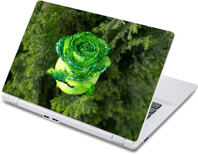 

ezyPRNT The Green Rose (13 to 13.9 inch) Vinyl Laptop Decal 13