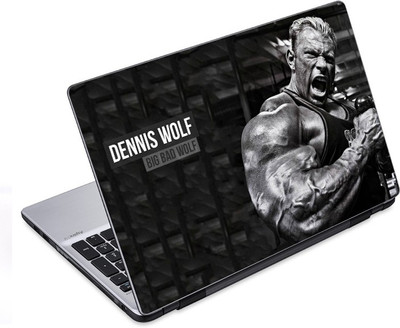 

ezyPRNT Big Bad Wolf Body Builder (14 to 14.9 inch) Vinyl Laptop Decal 14