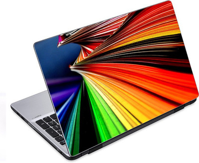 

ezyPRNT Merging Colorful Lines Pattern (14 to 14.9 inch) Vinyl Laptop Decal 14