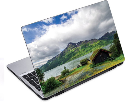 

ezyPRNT Accross the River Landscape Nature (14 to 14.9 inch) Vinyl Laptop Decal 14