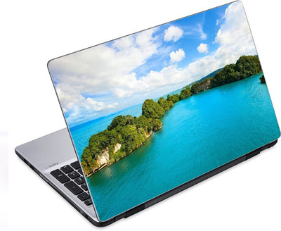 

ezyPRNT Wonder Island Landscape Nature (14 to 14.9 inch) Vinyl Laptop Decal 14
