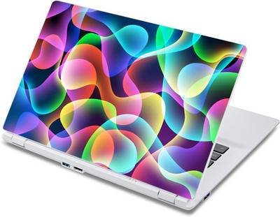 

ezyPRNT Multicolor Abstract Line Pattern (13 to 13.9 inch) Vinyl Laptop Decal 13