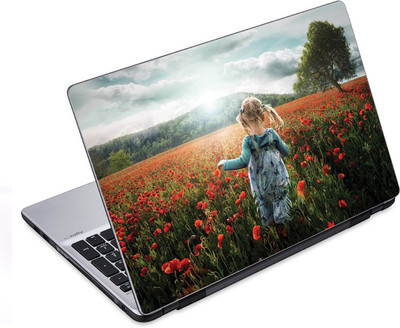 

ezyPRNT Running in Flowery Garden (14 to 14.9 inch) Vinyl Laptop Decal 14
