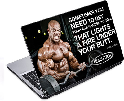 

ezyPRNT Phil Heath Motivation Quote (14 to 14.9 inch) Vinyl Laptop Decal 14