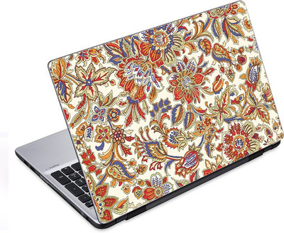 

ezyPRNT Colorful Flower Art and Pattern (14 to 14.9 inch) Vinyl Laptop Decal 14
