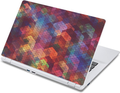

ezyPRNT Colorful Parallelogram Pattern (13 to 13.9 inch) Vinyl Laptop Decal 13