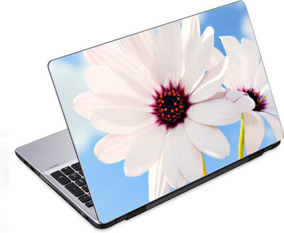 

ezyPRNT Awesome White Flower Close-up (14 to 14.9 inch) Vinyl Laptop Decal 14