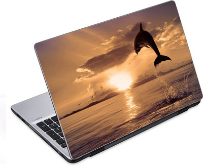 

ezyPRNT Playing Dolphin (14 to 14.9 inch) Vinyl Laptop Decal 14