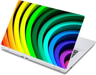 

ezyPRNT Colorful 3D Curves (13 to 13.9 inch) Vinyl Laptop Decal 13