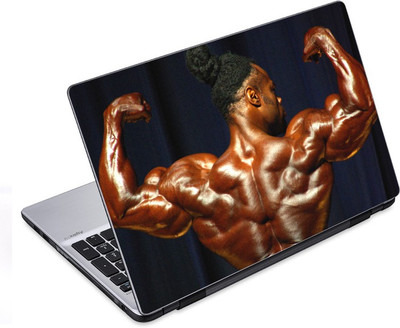

ezyPRNT Oiled Muscular Back View Body Builder (14 to 14.9 inch) Vinyl Laptop Decal 14
