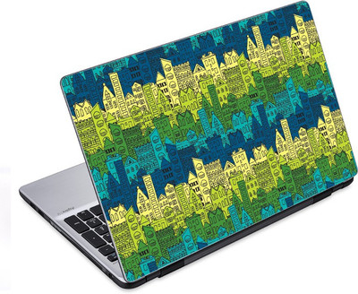

ezyPRNT High Raised Buildings and Texture Pattern (14 to 14.9 inch) Vinyl Laptop Decal 14