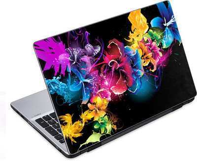 

ezyPRNT Colorful Jasamines in Space (14 to 14.9 inch) Vinyl Laptop Decal 14