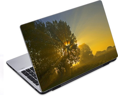 

ezyPRNT Sunset behind Tree Nature (14 to 14.9 inch) Vinyl Laptop Decal 14