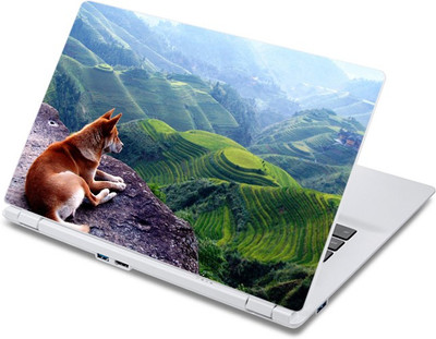 

ezyPRNT Dog in Wonderland Pet Animal (13 to 13.9 inch) Vinyl Laptop Decal 13